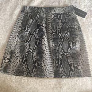 French Connection Snake print Mini skirt